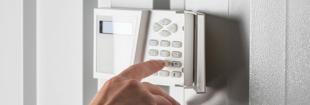 Système de sécurité Montargis – clavier de contrôle accès et alarme connectée